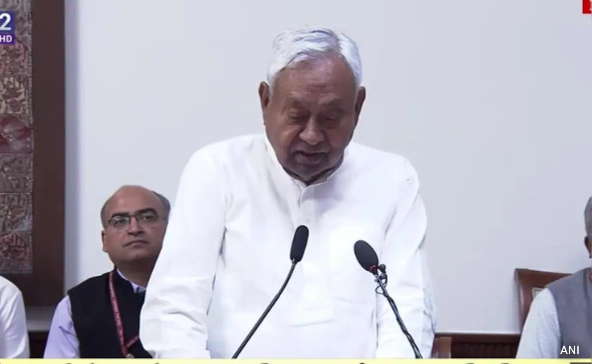Nitish Kumar ne liya Rajya Sabha MP ki shapath, Bihar mein naya CM jald