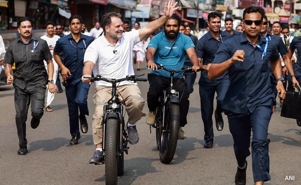 Rahul Gandhi ne Kerala campaign mein BJP aur LDF ko kiya target, Pathanamthitta rally mein diya bhashan